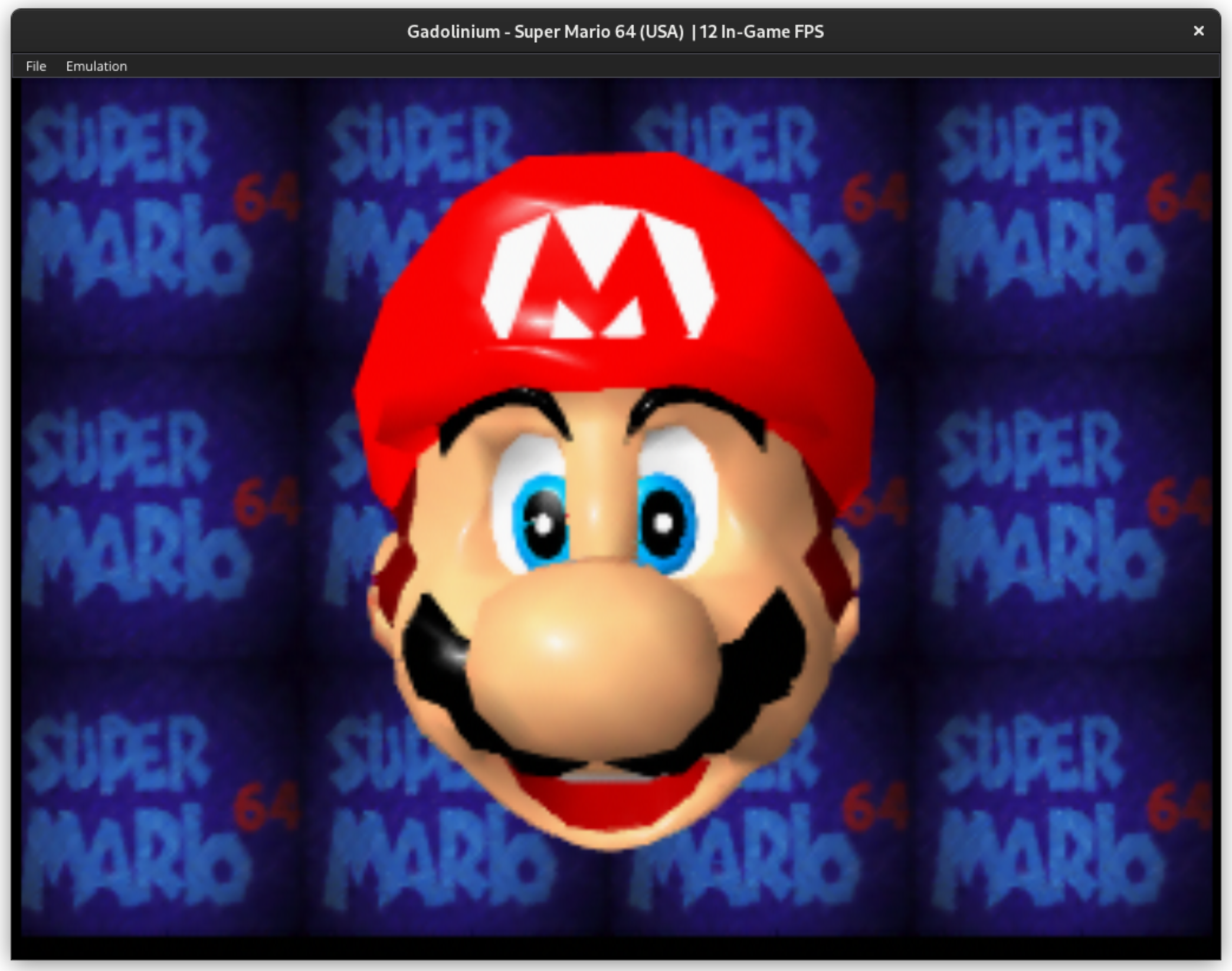 Mario's face